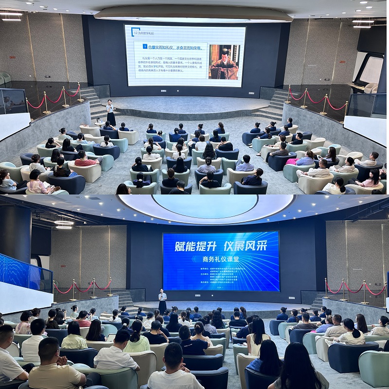 “赋能提升，仪展风采”——伟德体育官方网站参加商务礼仪培训